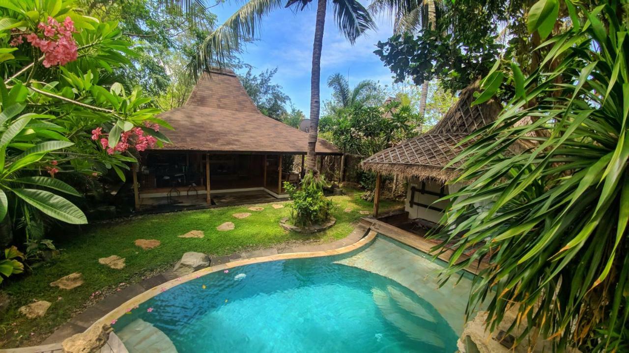 Villa Bhuvana With Private Swimming Pool Gili Trawangan Zewnętrze zdjęcie